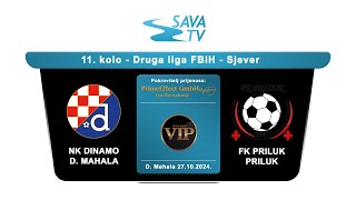 NK DINAMO DONJA MAHALA  FK PRILUK [upl. by Alleinnad]