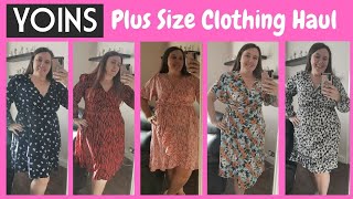 Yoins Plus Size Clothing Haul  Plus Size Dresses  Less than £15 each [upl. by Eenobe603]