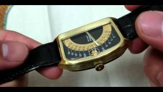 Wittnauer Double Retro Grade Futurama Jump Hour [upl. by Llabmik]