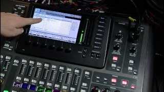 Behringer X32  Basic Operations 1011  Scene Selection [upl. by Trebron]