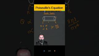 Poiseuilles Equation physics jee neet [upl. by Assin]