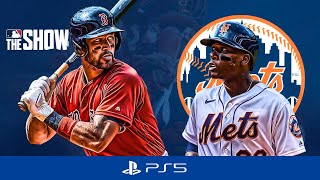 Red Sox vs Mets MLB Showdown on PS5 Canal MundoGamerBrasil [upl. by Oderfigis]