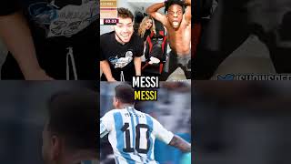 IShowSpeed Is A Messi Fan Now Ft Adin Ross 😓 [upl. by Eniarda91]