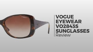 Vogue Eyewear VO2843S IN VOGUE Sunglasses  Flash Preview [upl. by Rebbecca]