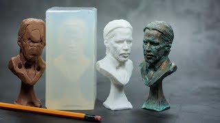 How to make a silicone mold and resin casting tutorial feat John Wick [upl. by Christel]