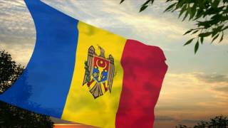 Flag and anthem of Moldova [upl. by Aydidey507]