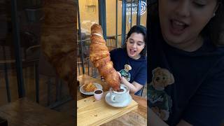 Largest Croissant in Delhi  Counter Culture Coffee Coffee [upl. by Leuqar632]