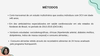 INGESTÃO DE MACRONUTRIENTRES EM INDIVÍDUOS COM OBESIDADE E DOENÇA CARDIOVASCULAR [upl. by Ahsenauj]