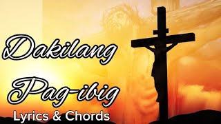 Dakilang Pagibig by EddieHontiveros SJ  LENT Communion Song  Cover with Lyrics amp Chords [upl. by Jess]