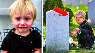 The boy cried at his Mother’s grave “Mom take me with you” then THIS happened [upl. by Shanks713]