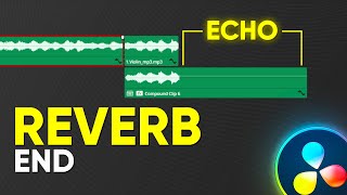 End Song ANYWHERE With Reverb Echo Effect  DaVinci Resolve Tutorial [upl. by Baiel]