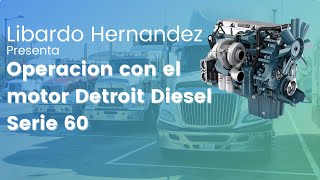 Operacion de motor detroit diesel serie 60 [upl. by Nerak890]