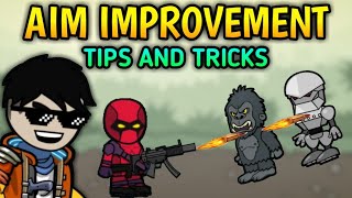 Mini Militia Aim Improvement Tips And Tricks [upl. by Hakym]