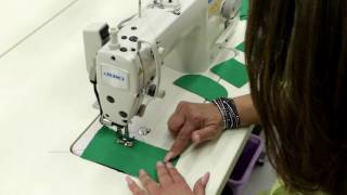 How to thread Jack F4 industrial sewing machine for beginners [upl. by Tully638]