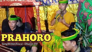 Dhayat TD  PRAHORO Live Music Gandrung [upl. by Wivinia]