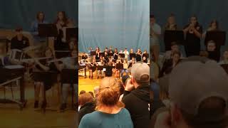 Sandwich Middle School Band Concert 2019 final Part [upl. by Akiehsal]