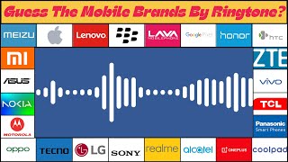 Guess The Mobile Phone Brands By Ringtones  Smartphone Ringtone Quiz [upl. by Kernan]