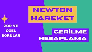 Newton hareket Gerilme Hesaplama [upl. by Paschasia]