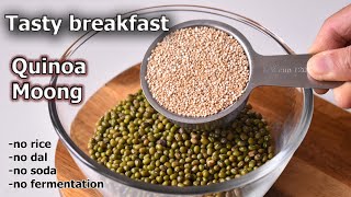 Quinoa Moong Dosa  Weight loss And Diabetic Friendly Recipe  Gluten Free Recipe [upl. by Ninetta]