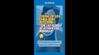 Cubana en USA quotA ti se te olvidó que tú cuidabas muchísimo tu libreta de abastecimientoquot [upl. by Amund520]