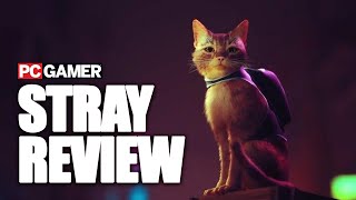 Stray Review  PC Gamer [upl. by Ardnwahsal]