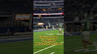 Mike Jones ➡️ Chauncey Hogg 🔥 football [upl. by Fessuoy]