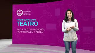 Profesorado de Teatro  Feria Educativa UNSJ [upl. by Nevur]