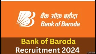 Bank of Baroda various vacancies online  Online total 592 [upl. by Curcio]