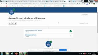 Build an Approval Process  Approve Records with Approval Processes salesforce trailhead techno [upl. by Marigolda420]