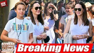 Angelina Jolie and Son Knox  A Rare Outing That Will Melt Your Heart [upl. by Neffets]