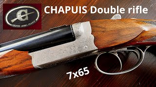 CHAPUIS double rifle 7x65 [upl. by Eutnoj852]