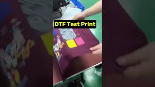 DTF Test Print [upl. by Rubma736]