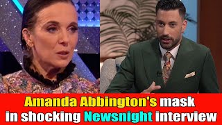 Strictly Amanda Abbingtons mask slips as true colours show in shock Newsnight interview [upl. by Jammie]