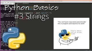 Python Data Structures 3 String Object [upl. by Eatnoed968]