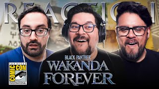 Black Panther Wakanda Forever  Official Trailer Reaction [upl. by Rutter]