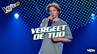 Felix  Vergeet De Tijd  Blind Auditions  The Voice Kids  VTM [upl. by Aroda511]