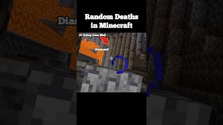 Which Way you Commonly Die in Minecraft 🤔 [upl. by Rumney]