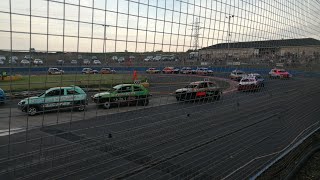 HRP lochgelly raceway  U Pull It 1300 stock cars Heat final [upl. by Aylsworth]