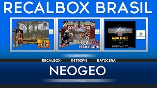 ROMS DE NEOGEO  HACKS  RCALBOX  BATOCERA  RETROPIE [upl. by Aihc408]