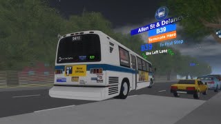 ROBLOX MTA B39 BeginningEnding Service Delancey StAllen Street [upl. by Rambow347]