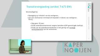 Ontslag op staande voet en de transitievergoeding [upl. by Itaws433]