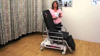 TransMotion Medical  Mammography  Biopsy Stretcher Chair [upl. by Nyliram939]