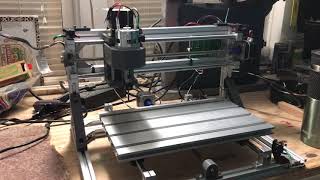 Upgraded 3018 CnC homing [upl. by Fairfield]