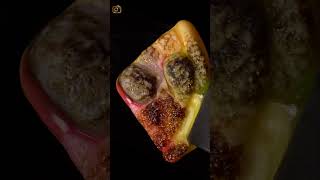 ASMR jelly pizza melting close up macro shorts satisfying closeup asmr macro viralshorts [upl. by Corinne]