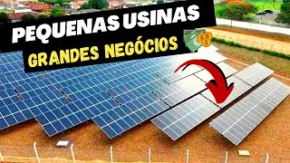 É Melhor ter Varias Pequenas Usinas de Energia Solar do que UM só Grande [upl. by Annal]