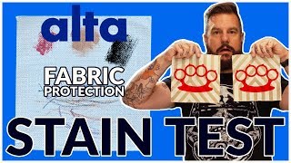 FABRIC PROTECTION TEST amp REVIEW – ep 05 of 07  ALTA – Epic fail [upl. by Klina700]