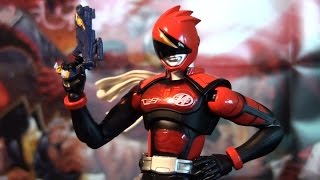 R215 Bandai SH Figuarts Akibaranger Akiba Red Action Figure Review [upl. by Edmond]