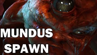 DmC Devil May Cry  Mundus Spawn Boss Fight [upl. by Ehttam]