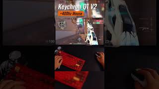 Keychron Q1 V2  POV with 4000Hz Mouse [upl. by Elik]