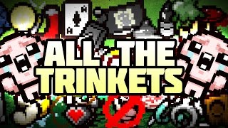 ALL Trinkets Challenge  Afterbirth [upl. by Anwat]